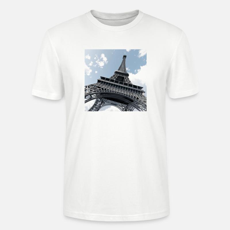 Der Eiffelturm in Paris - Stanley/Stella Unisex Bio-T-Shirt CRAFTER - Weiß