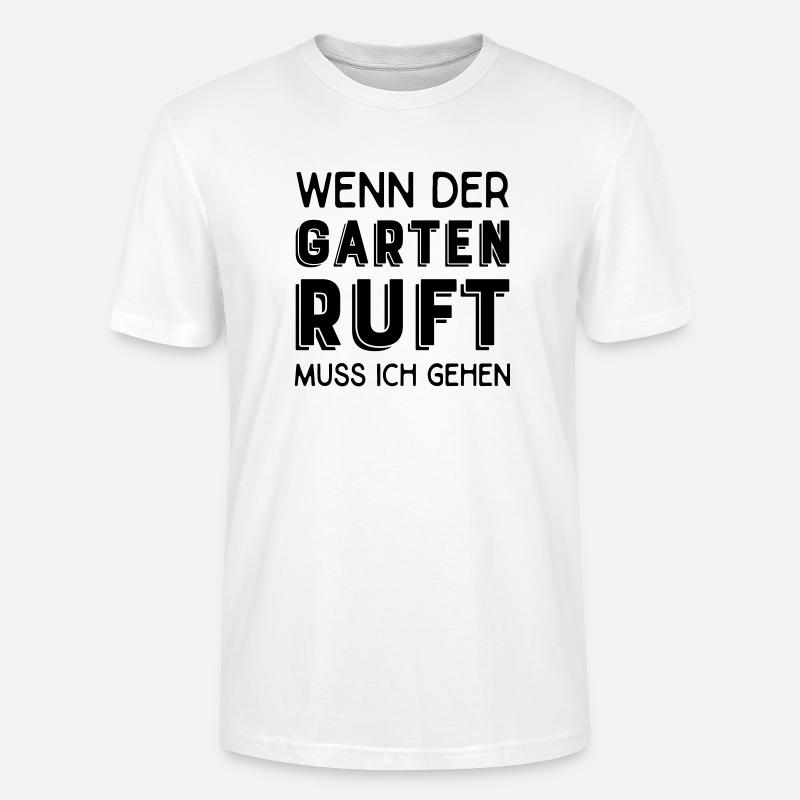 Hobbygärtner - Stanley/Stella Unisex Bio-T-Shirt CRAFTER - Weiß