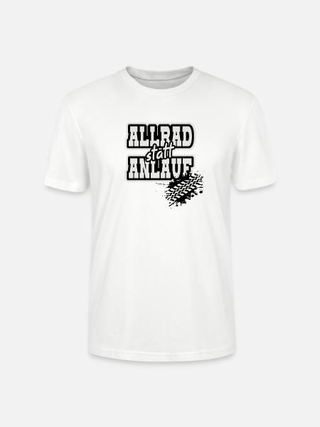 allrad statt anlauf - Stanley/Stella Unisex Bio-T-Shirt CRAFTER - Weiß