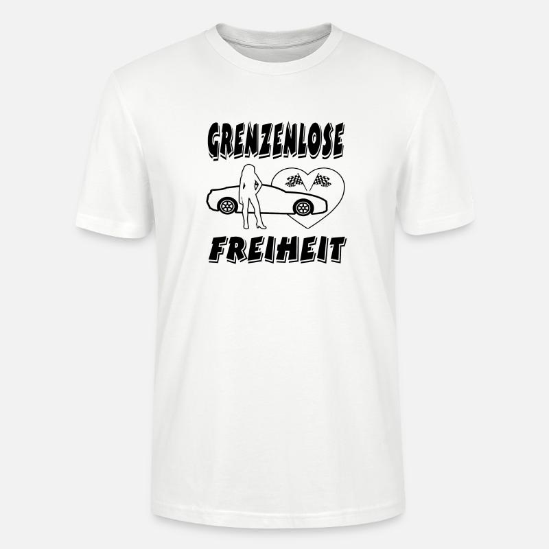 Auto - Stanley/Stella Unisex Bio-T-Shirt CRAFTER - Weiß