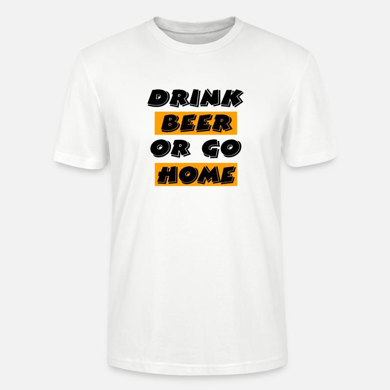 Bier - Stanley/Stella Unisex Bio-T-Shirt CRAFTER - Weiß