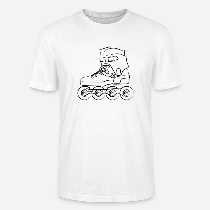 inlineskates inlineskate rollers rollerskates - T-shirt bio CRAFTER Stanley Stella Unisexe - blanc