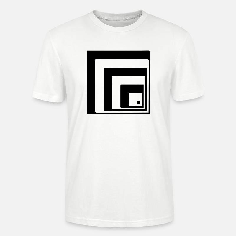 Pyramid or Pathway - Stanley/Stella Unisex Bio-T-Shirt CRAFTER - Weiß