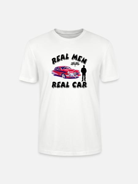 Auto - Stanley/Stella Unisex Bio-T-Shirt CRAFTER - Weiß