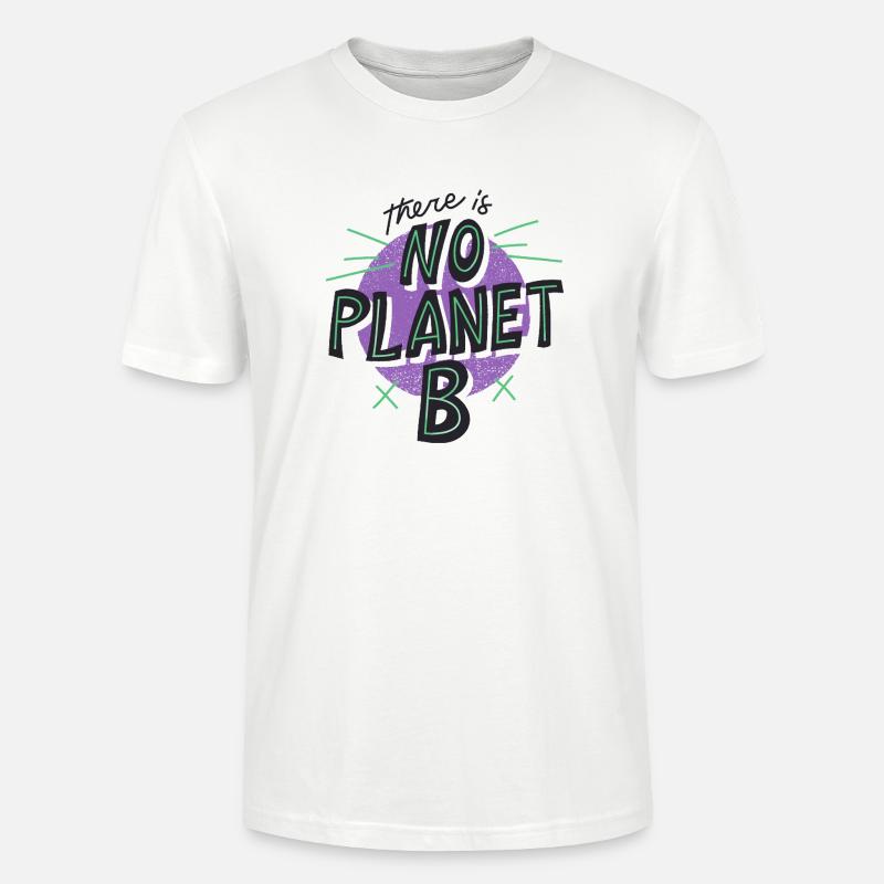No Planet B 01 - Stanley/Stella Unisex Bio-T-Shirt CRAFTER - Weiß