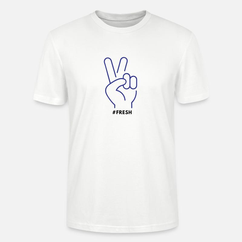 Frisch - Stanley/Stella Unisex Bio-T-Shirt CRAFTER - Weiß