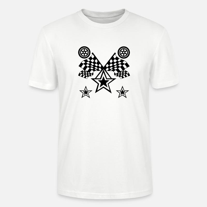 Auto - Stanley/Stella Unisex Bio-T-Shirt CRAFTER - Weiß