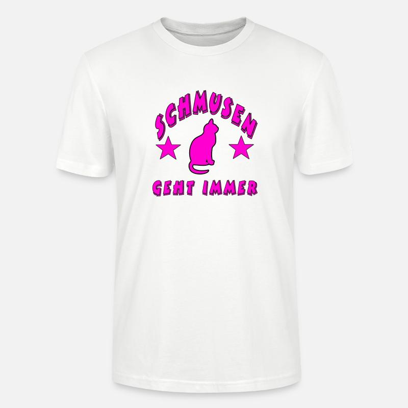 Katze - Stanley/Stella Unisex Bio-T-Shirt CRAFTER - Weiß