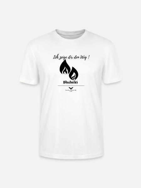 Spreewald Sagen Błudniki Irrlichter - Stanley/Stella Unisex Bio-T-Shirt CRAFTER - Weiß