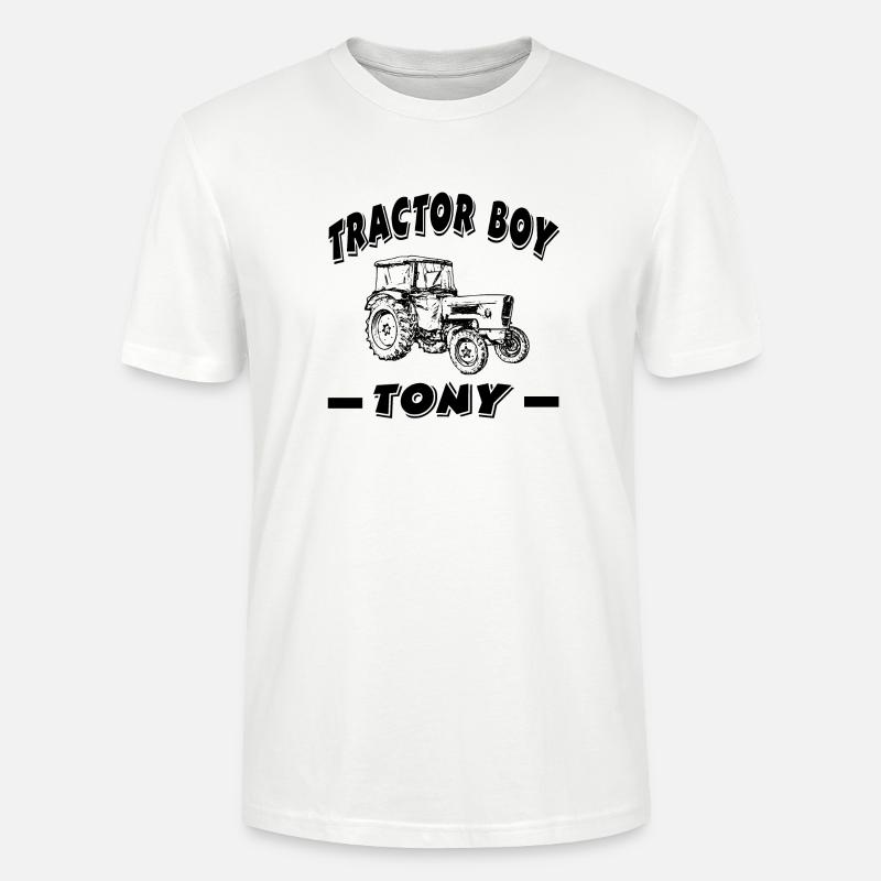 Traktor - Stanley/Stella Unisex Bio-T-Shirt CRAFTER - Weiß