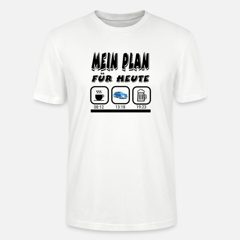 Auto - Stanley/Stella Unisex Bio-T-Shirt CRAFTER - Weiß