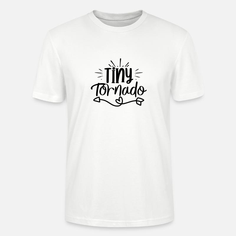 Tiny Tornado - Stanley/Stella Unisex Bio-T-Shirt CRAFTER - Weiß