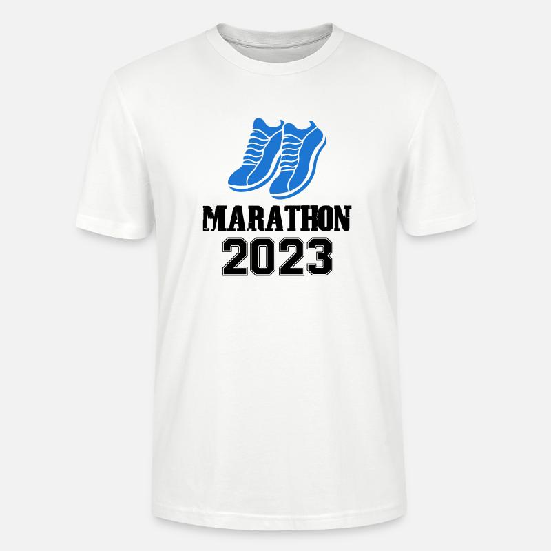 Marathon 2023 - T-shirt bio CRAFTER Stanley Stella Unisexe - blanc