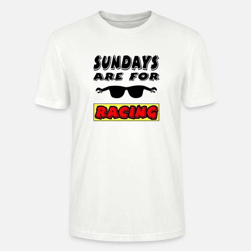Voiture - T-shirt bio CRAFTER Stanley Stella Unisexe - blanc