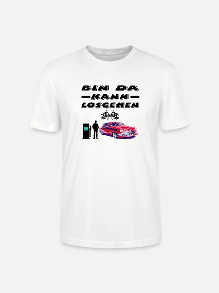 Auto - Stanley/Stella Unisex Bio-T-Shirt CRAFTER - Weiß