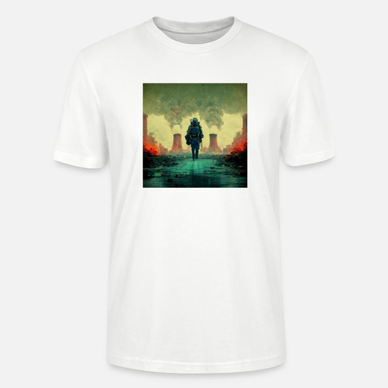 Walking through Fallout - Stanley/Stella Unisex Bio-T-Shirt CRAFTER - Weiß
