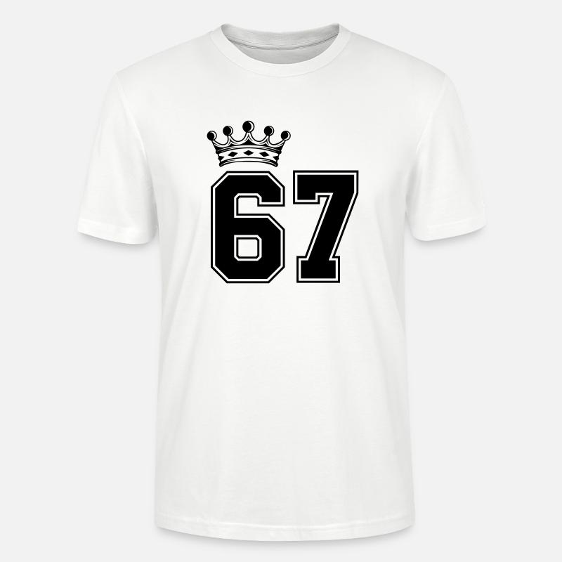 67 krone - Stanley/Stella Unisex Bio-T-Shirt CRAFTER - Weiß
