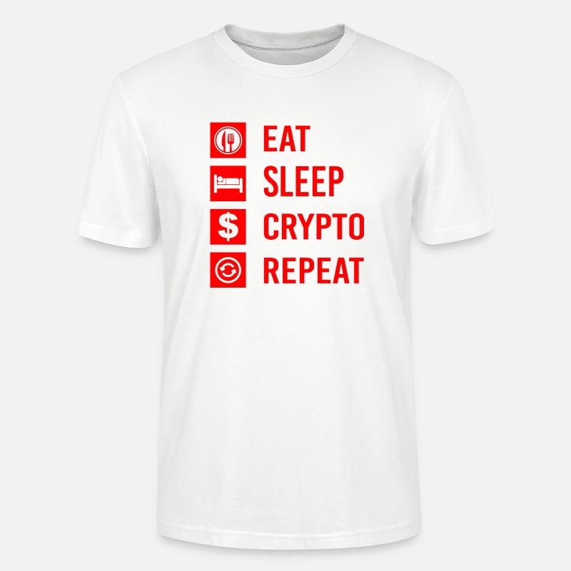 Bitcoin Trading Crypto Stocks - T-shirt bio CRAFTER Stanley Stella Unisexe - blanc