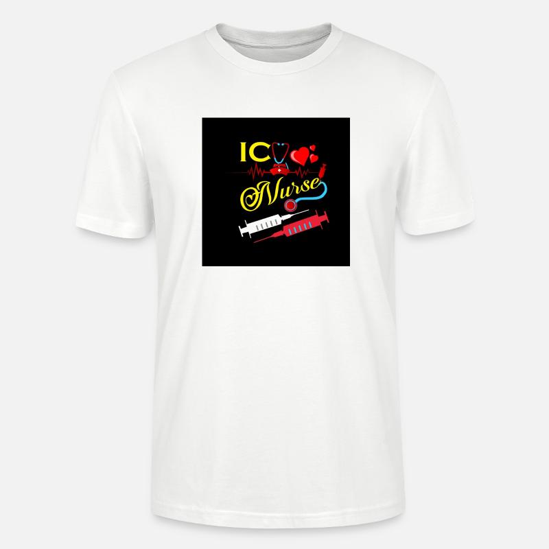 Conception de l’injection infirmière - T-shirt bio CRAFTER Stanley Stella Unisexe - blanc