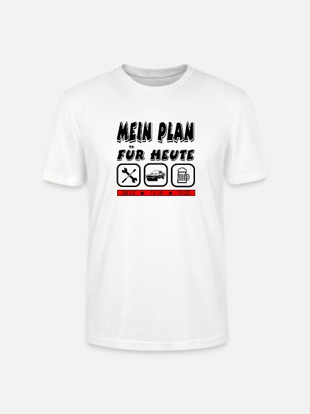 Auto - Stanley/Stella Unisex Bio-T-Shirt CRAFTER - Weiß
