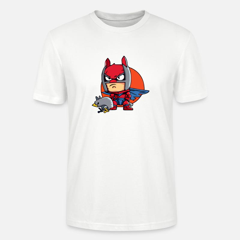 Blo der Superheld - Stanley/Stella Unisex Bio-T-Shirt CRAFTER - Weiß