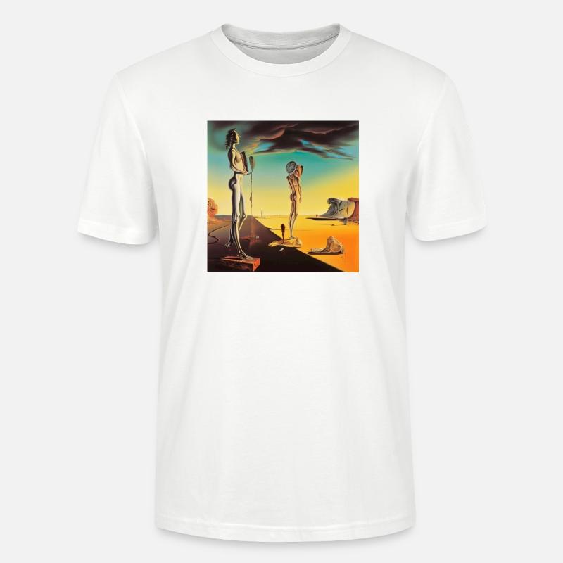 leave them on read - Stanley/Stella Unisex Bio-T-Shirt CRAFTER - Weiß