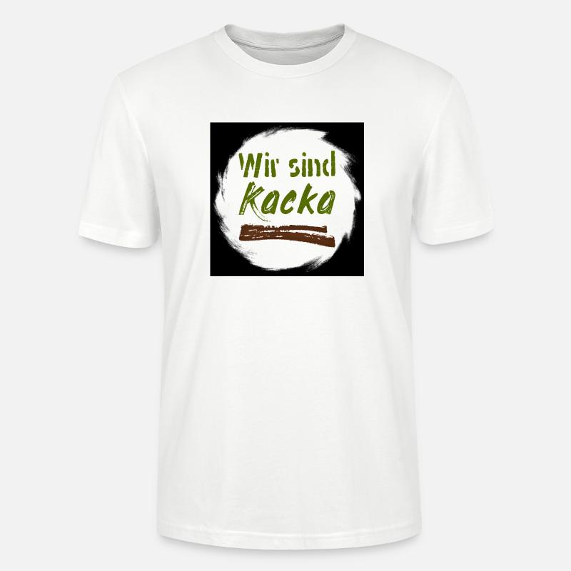 wir sindkacka - Stanley/Stella Unisex Bio-T-Shirt CRAFTER - Weiß