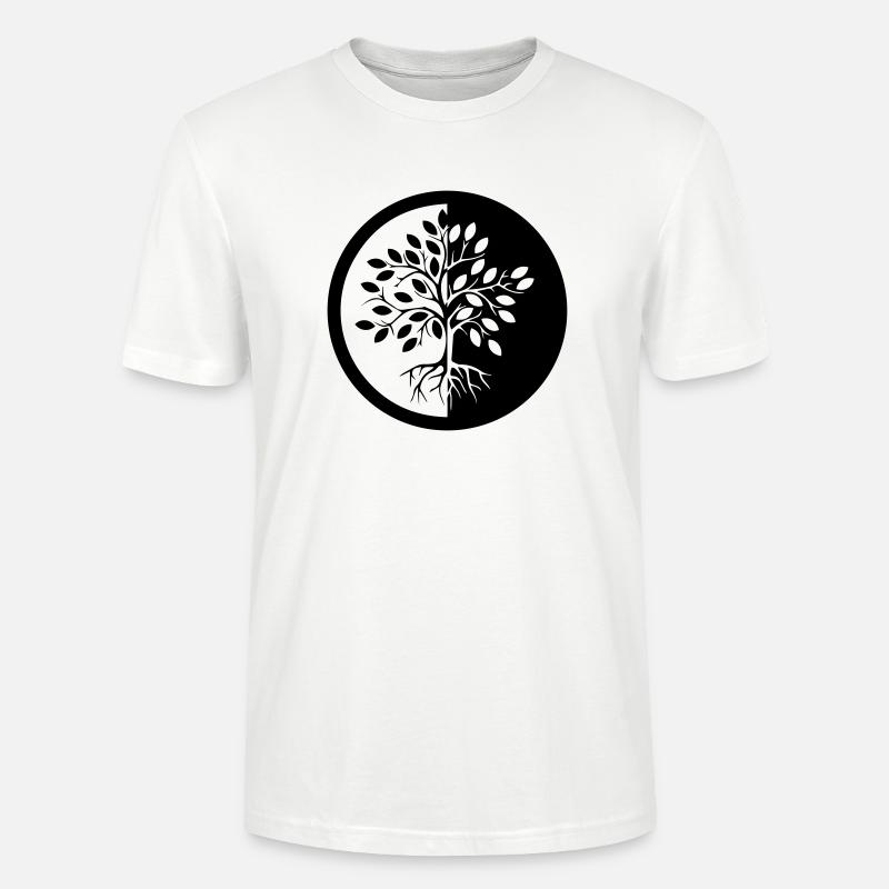 BAUM DES LEBENS - Stanley/Stella Unisex Bio-T-Shirt CRAFTER - Weiß