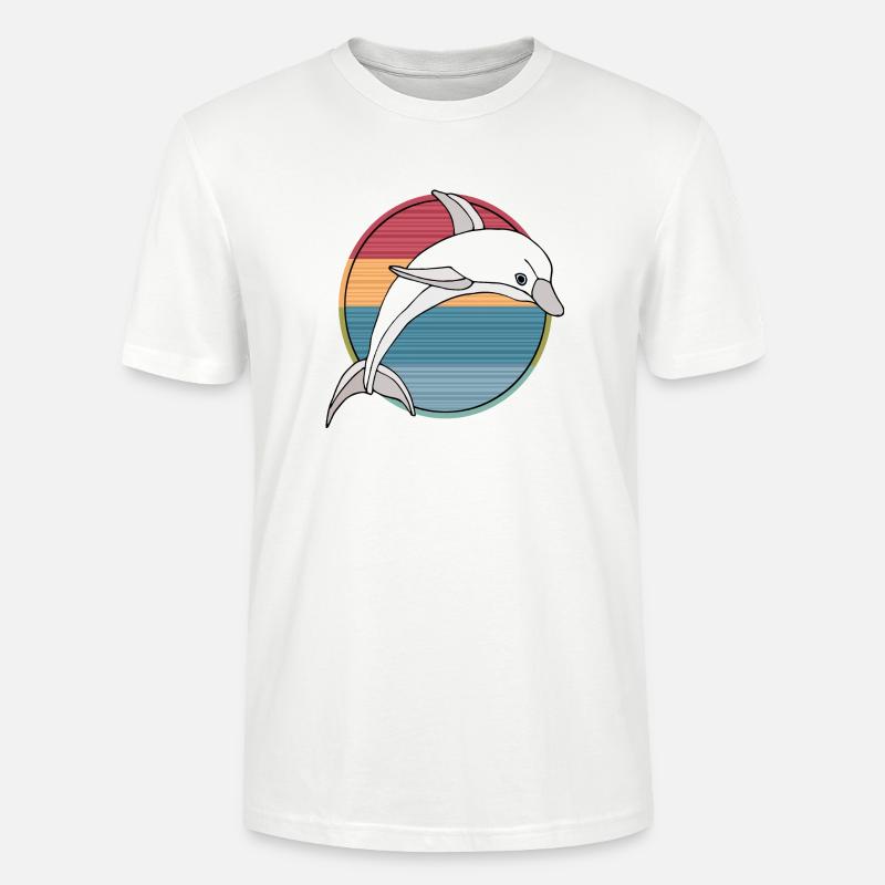 Delfin - Stanley/Stella Unisex Bio-T-Shirt CRAFTER - Weiß