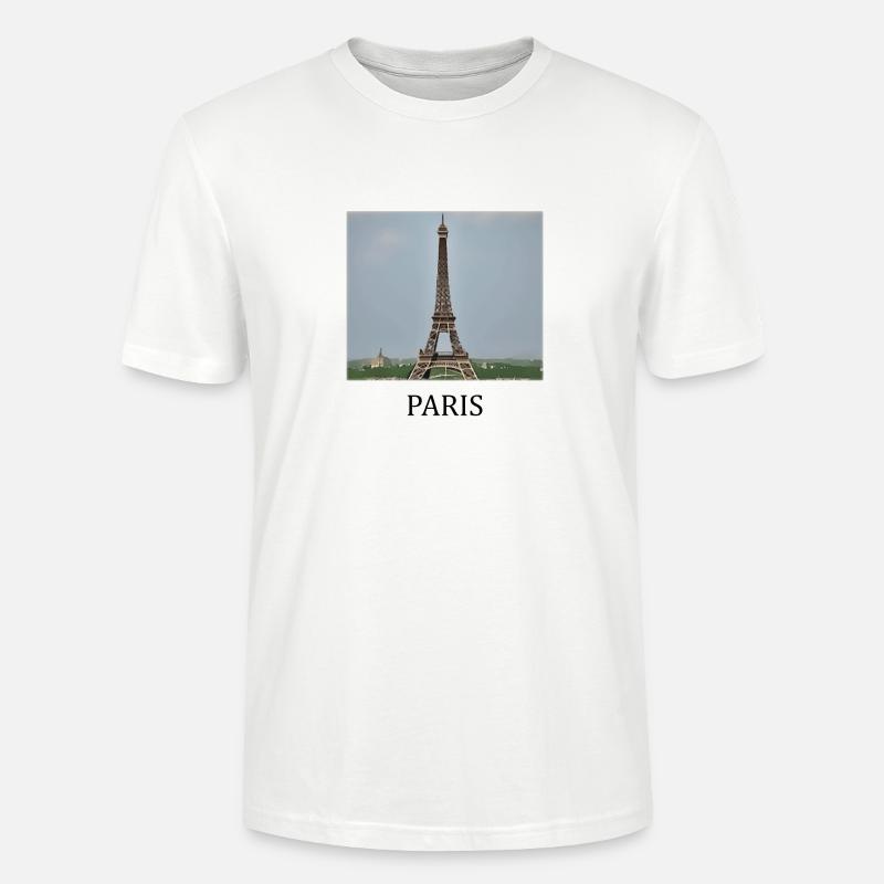 Paris - Stanley/Stella Unisex Bio-T-Shirt CRAFTER - Weiß