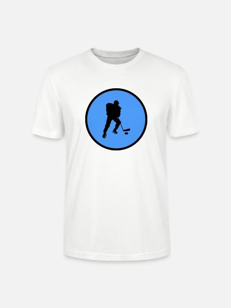 hockey - Stanley/Stella CRAFTER Unisex Organic T-Shirt - white