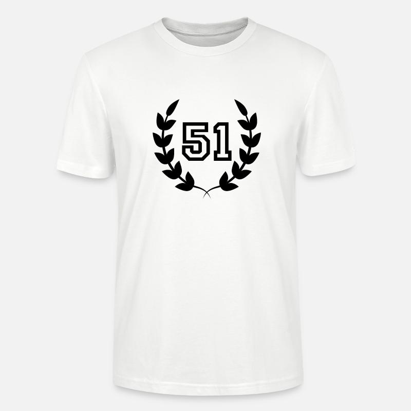 51e anniversaire-idée cadeau 51 ans - T-shirt bio CRAFTER Stanley Stella Unisexe - blanc