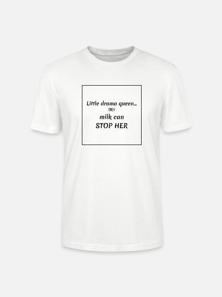 Drame Bébé Drôle Dire - T-shirt bio CRAFTER Stanley Stella Unisexe - blanc