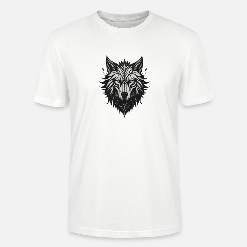 WOLF - Stanley/Stella Unisex Bio-T-Shirt CRAFTER - Weiß