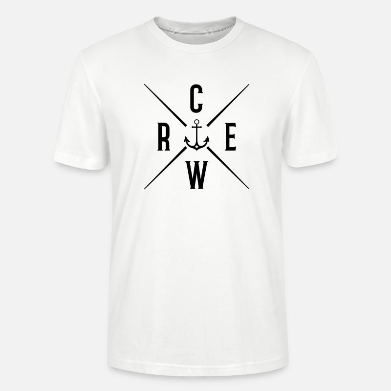 crew - Stanley/Stella Unisex Bio-T-Shirt CRAFTER - Weiß