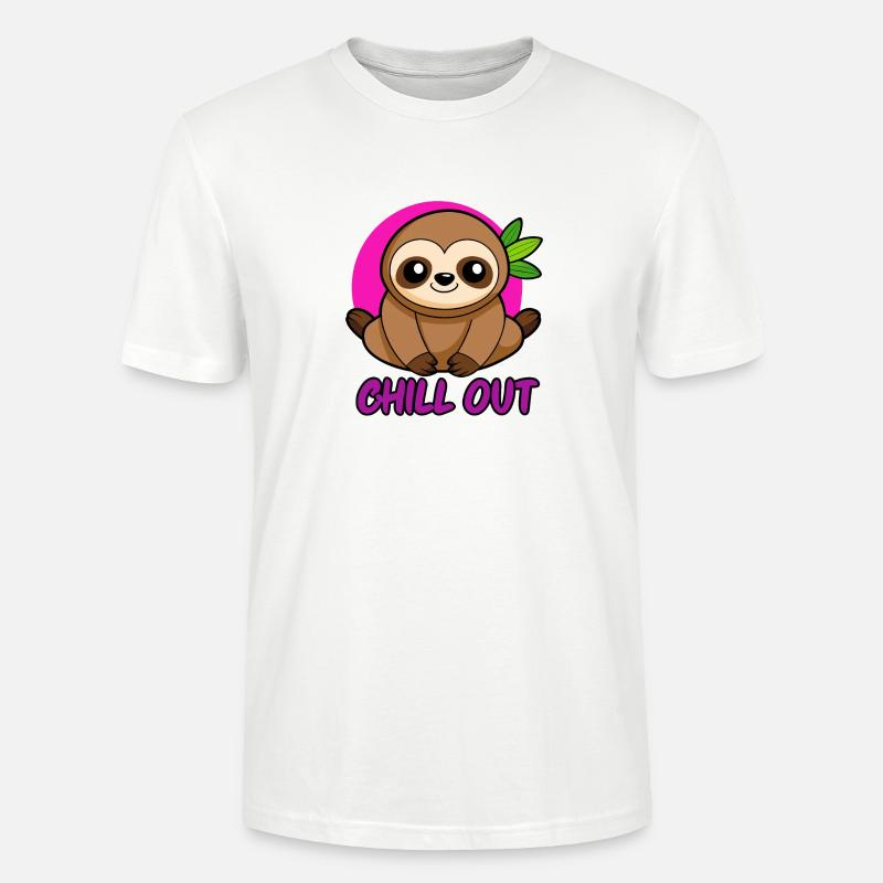 FAULTIER. CHILL DOCH - Stanley/Stella Unisex Bio-T-Shirt CRAFTER - Weiß