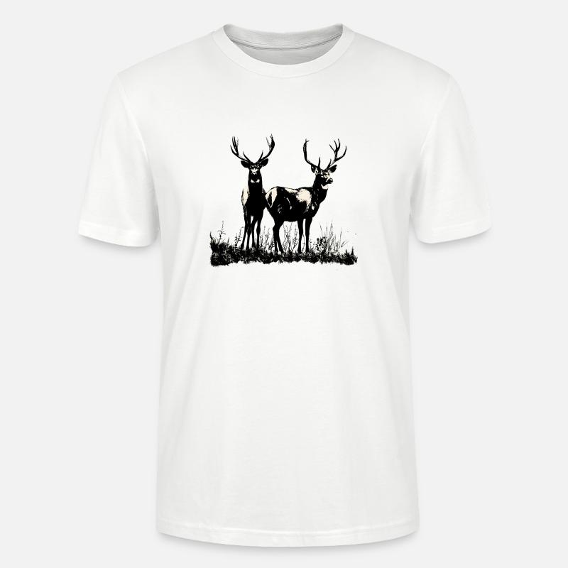 La chasse comme tradition et nécessité - T-shirt bio CRAFTER Stanley Stella Unisexe - blanc