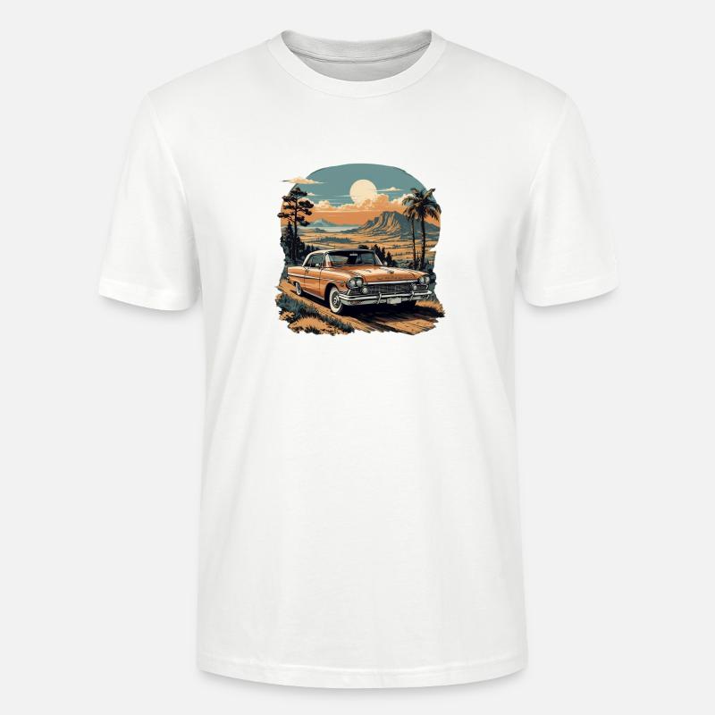 Oldtimer Leidenschaft: Stilvolle Kollektion - Stanley/Stella Unisex Bio-T-Shirt CRAFTER - Weiß
