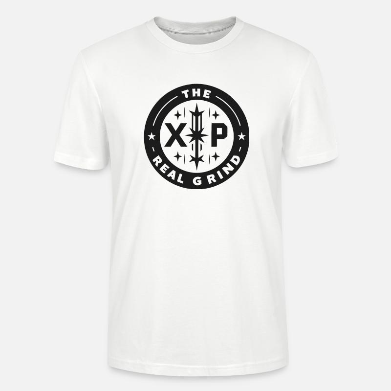 XP Der echte Grind - Stanley/Stella Unisex Bio-T-Shirt CRAFTER - Weiß