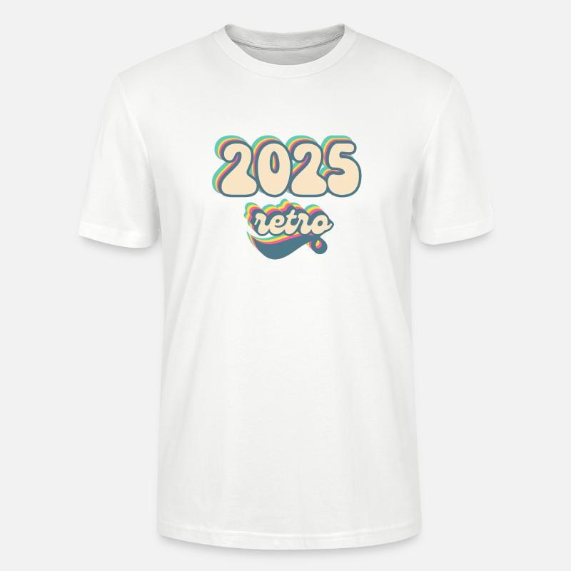 2025 Retro Geschenkidee - Stanley/Stella Unisex Bio-T-Shirt CRAFTER - Weiß