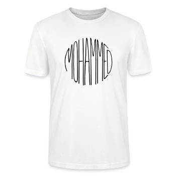 Mohammed - Stanley/Stella Unisex Bio-T-Shirt CRAFTER - Weiß - Vorne - Alina (178cm) & Michal (187cm)