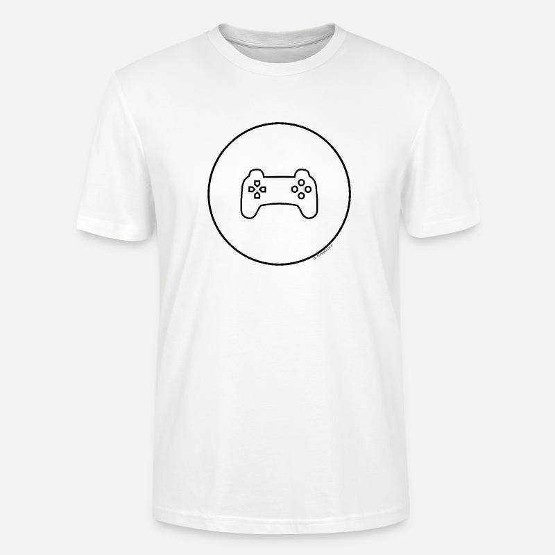 Gaming Controller - Stanley/Stella Unisex Bio-T-Shirt CRAFTER - Weiß