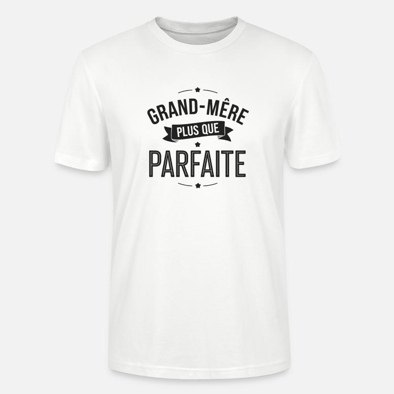 PERFEKTE GROSSMUTTER - Stanley/Stella Unisex Bio-T-Shirt CRAFTER - Weiß