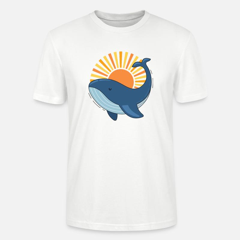 Wal und sonne - Stanley/Stella Unisex Bio-T-Shirt CRAFTER - Weiß