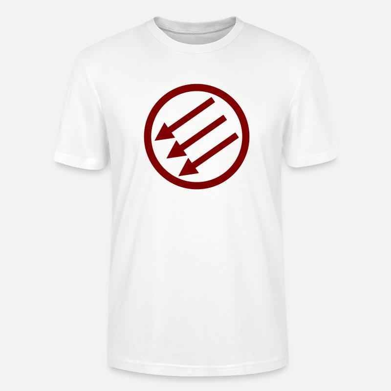 Järnfronten / Eiserne Front / Iron Front - Stanley/Stella CRAFTER Unisex Organic T-Shirt - white