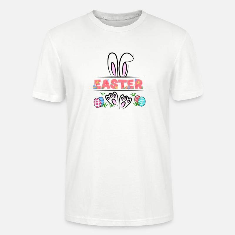 easter is here - Stanley/Stella Unisex Bio-T-Shirt CRAFTER - Weiß