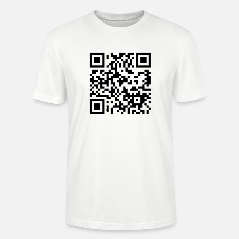 barcode3d - Stanley/Stella Unisex Bio-T-Shirt CRAFTER - Weiß
