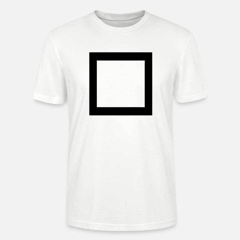 Rectangle - T-shirt bio CRAFTER Stanley Stella Unisexe - blanc