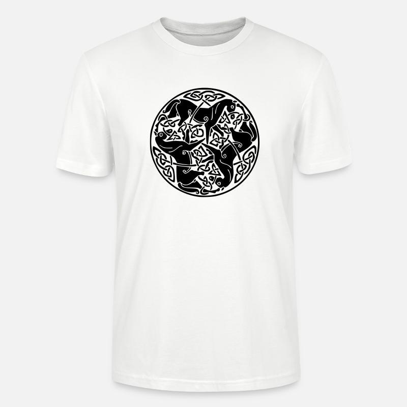 3 Pferde - Stanley/Stella Unisex Bio-T-Shirt CRAFTER - Weiß