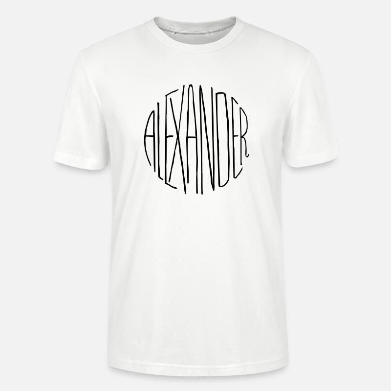 Alexander Geschenk - Stanley/Stella Unisex Bio-T-Shirt CRAFTER - Weiß